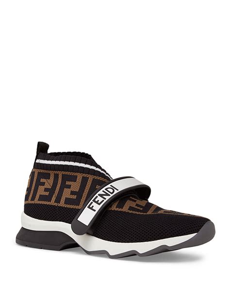 fendi rockoko boots green|fendi rockoko ff knit sneakers.